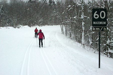 Langlaufski